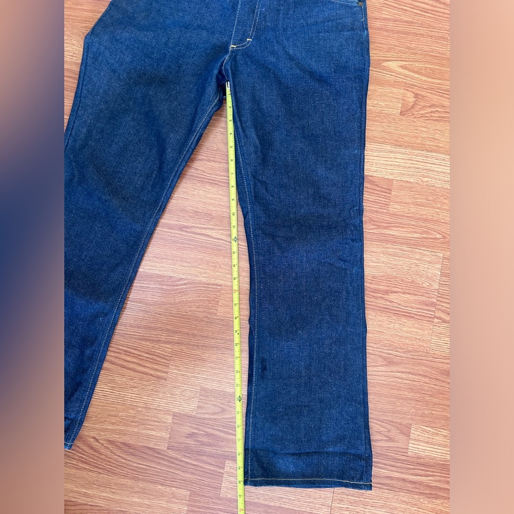 Vintage 70’s Lee Bootcut Blue Jeans RN34783 32x30 - Picture 11 of 11